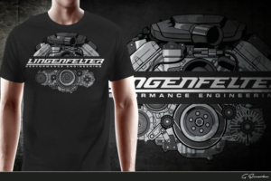 T-shirt Design by gekgrfx for Lingenfelter Race Gear | Design: #12620492