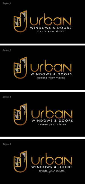 Logo Design by debdesign for Urban Glass & Aluminium | Design: #12770684