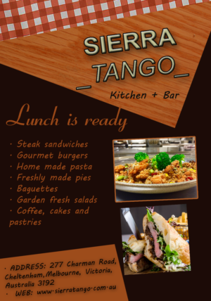 Poster Design by John Phu for Sierra Tango | Design: #12578351