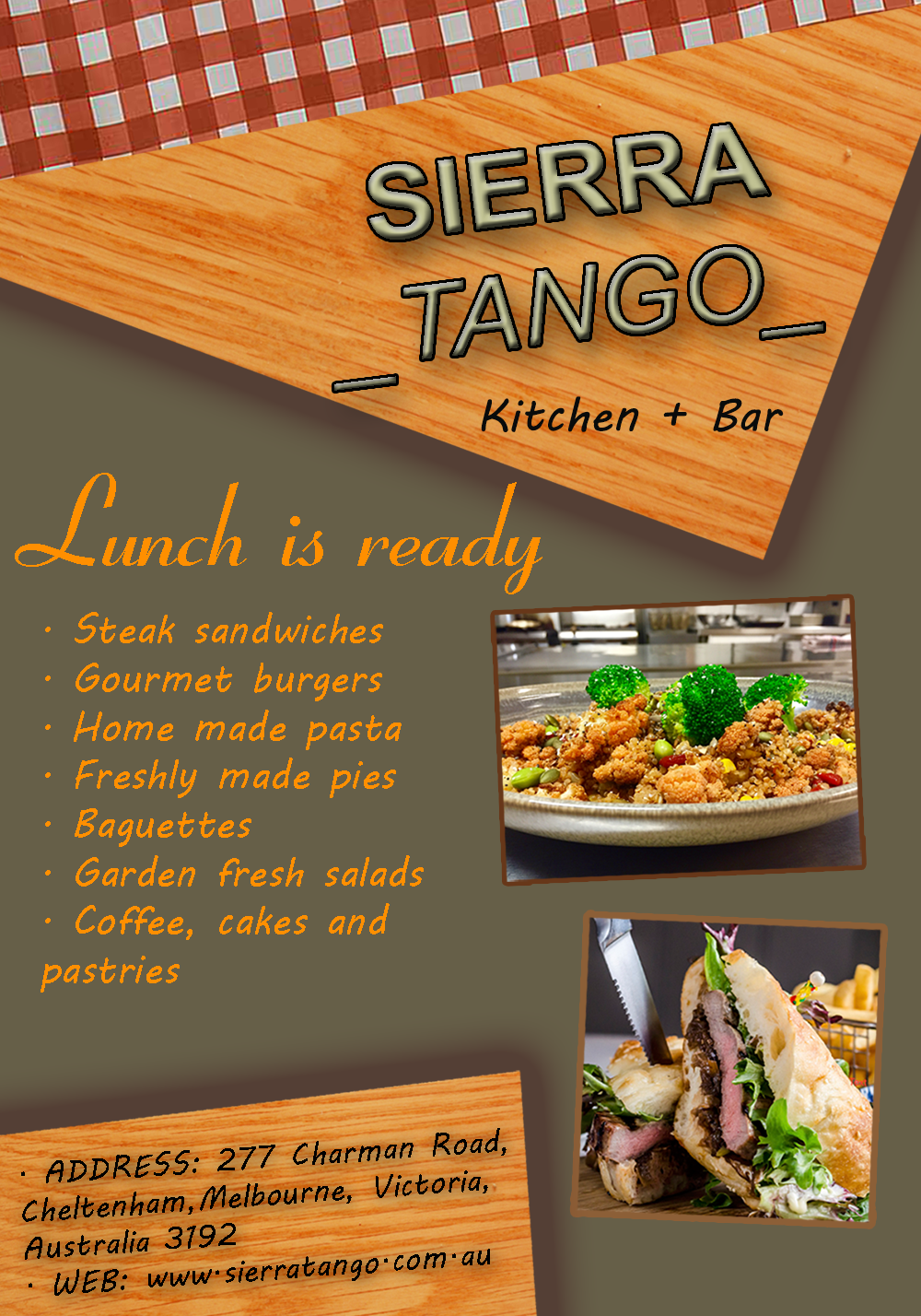 Poster Design by John Phu for Sierra Tango | Design #12582399
