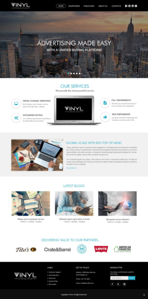 Web Design by pb for this project | Design: #12580804