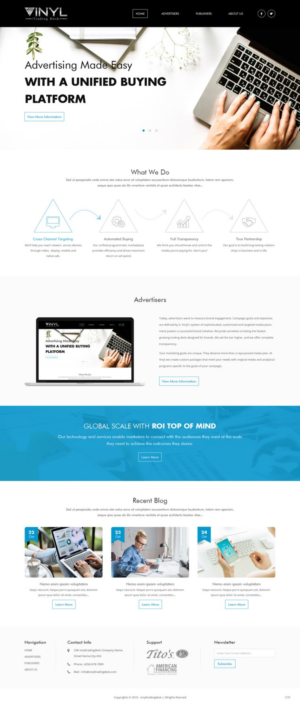 Web Design by pb for this project | Design: #12580820
