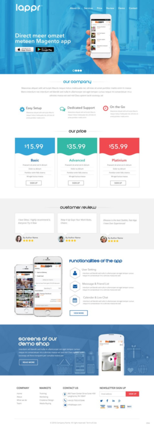 Web Design by pb for Hypemedia | Design: #12569316