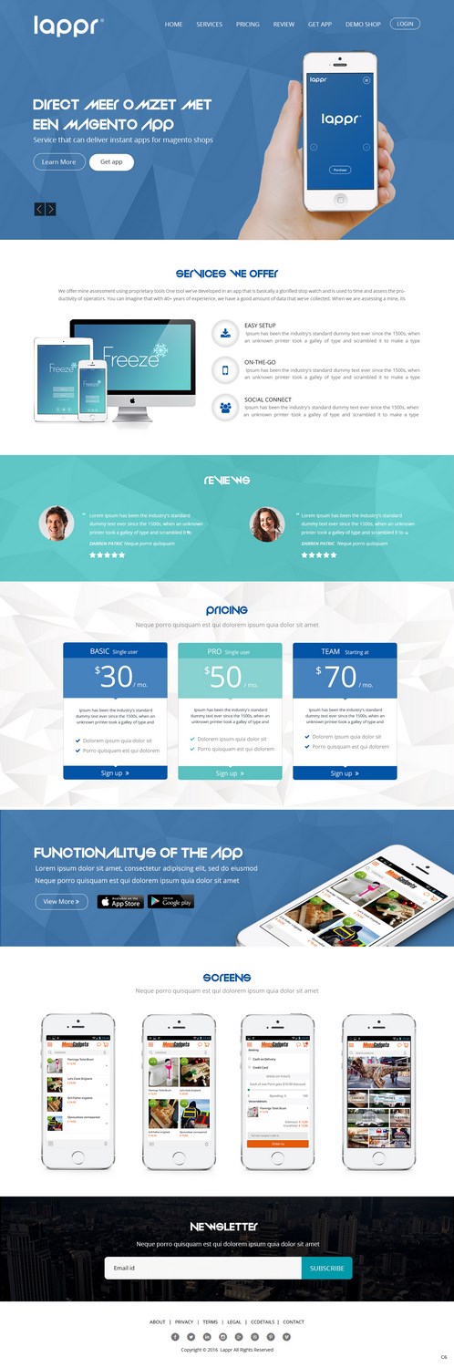 Web Design by pb for Hypemedia | Design #12569329