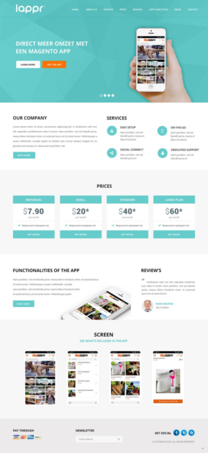 Web Design by pb for Hypemedia | Design: #12580581