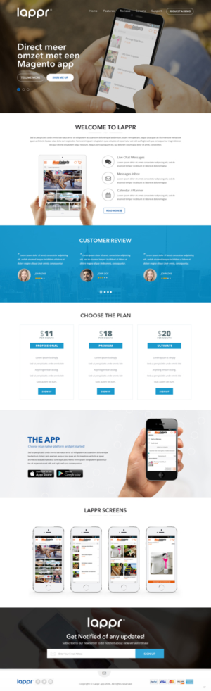 Web Design by pb for Hypemedia | Design: #12590932