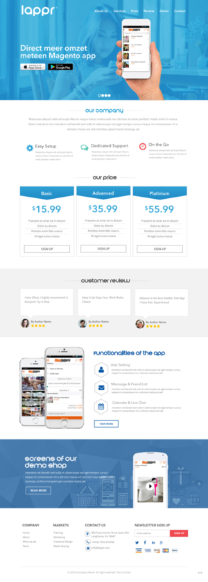 Web Design by pb for Hypemedia | Design: #12644429