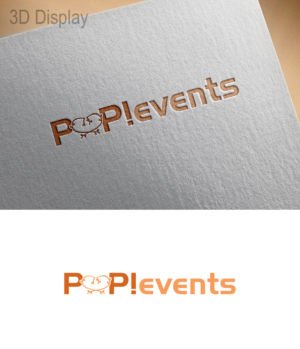 Logo-Design von 3Guys für POP! events | Design: #12603155