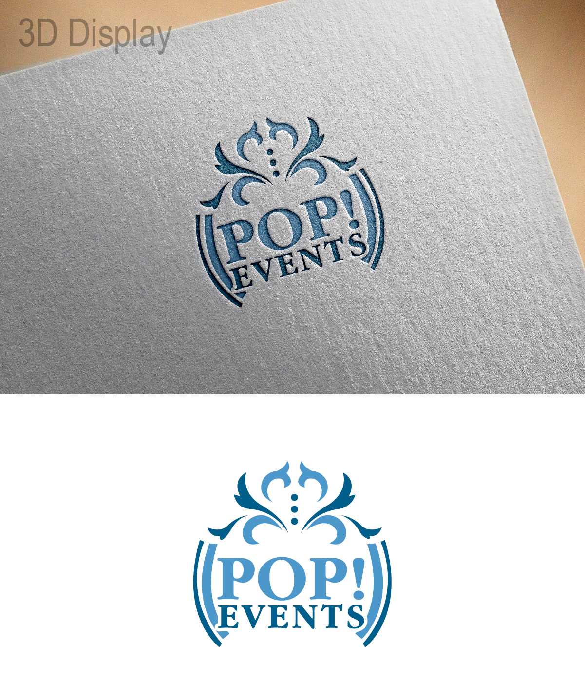 Logo-Design von 3Guys für POP! events | Design #12623306