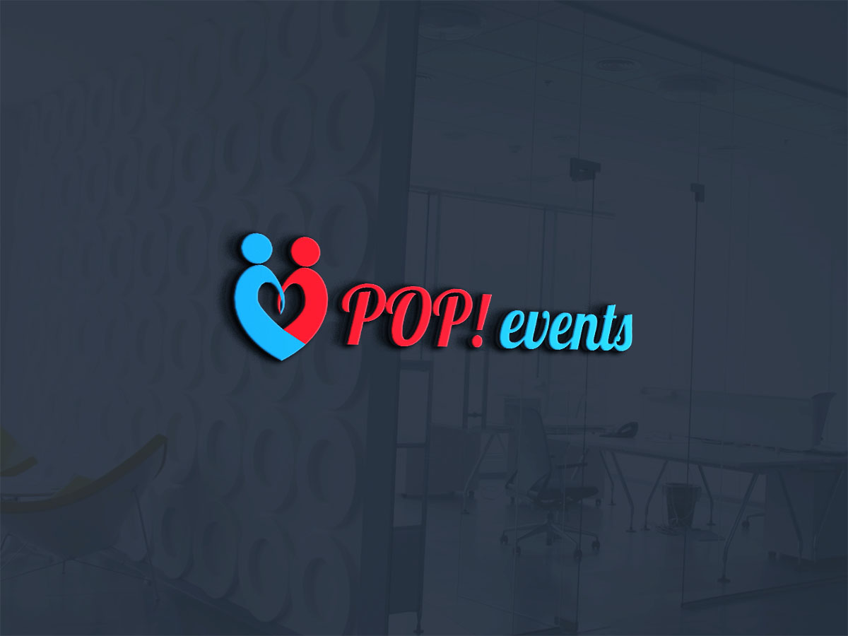 Logo Design by abstraxt for POP! events | Design #12559533