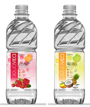 Functional Beverage- Flavoured Vitamin Water | Label Design by Pinky 