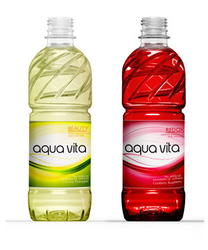 Functional Beverage- Flavoured Vitamin Water | Label Design by Soluciones Creativas