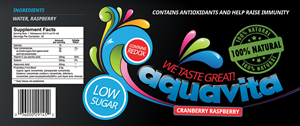 Functional Beverage- Flavoured Vitamin Water | Label Design by creationz2011