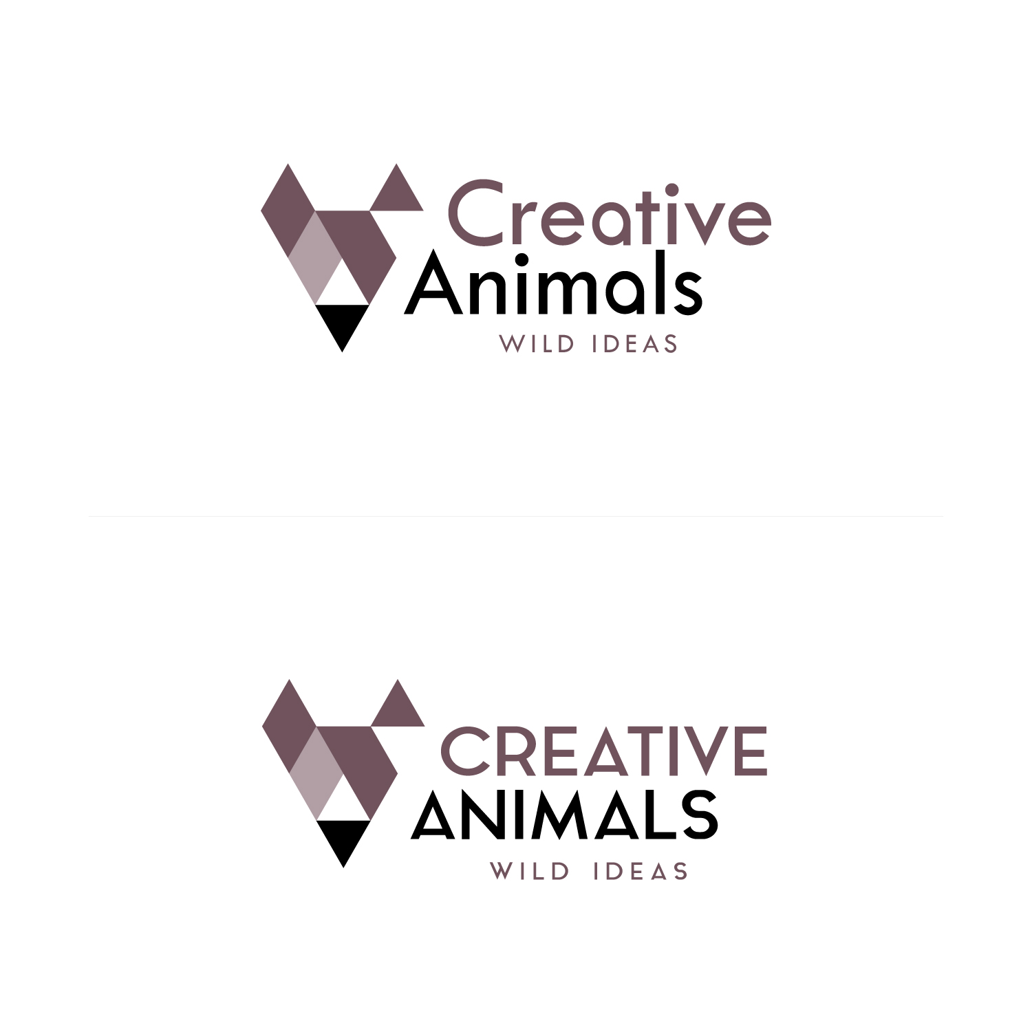 Logo Design by 1neDesign for Creative Animals  | Design #13060235
