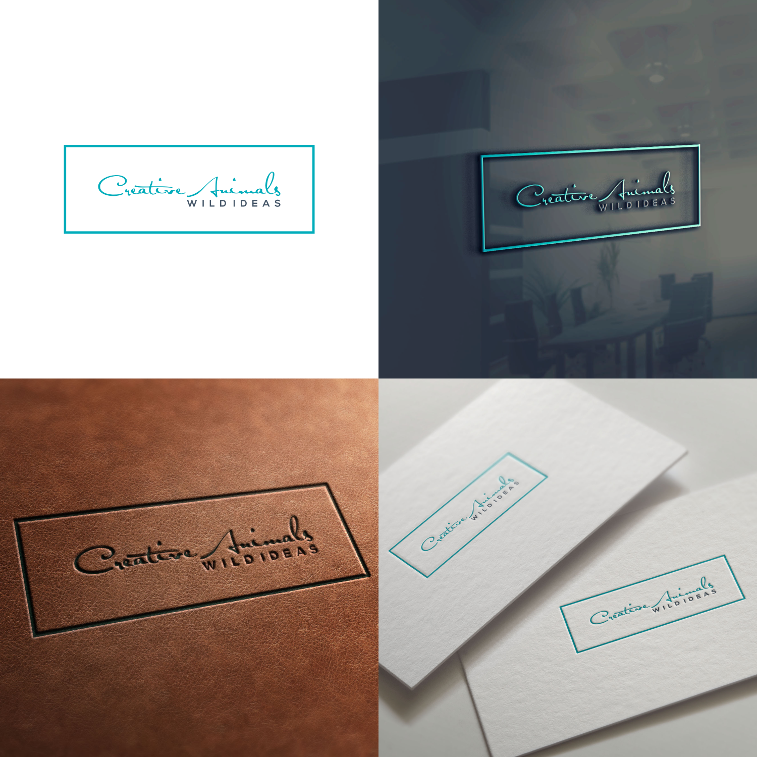 Logo Design by Optimistic_Studio for Creative Animals  | Design #12664981