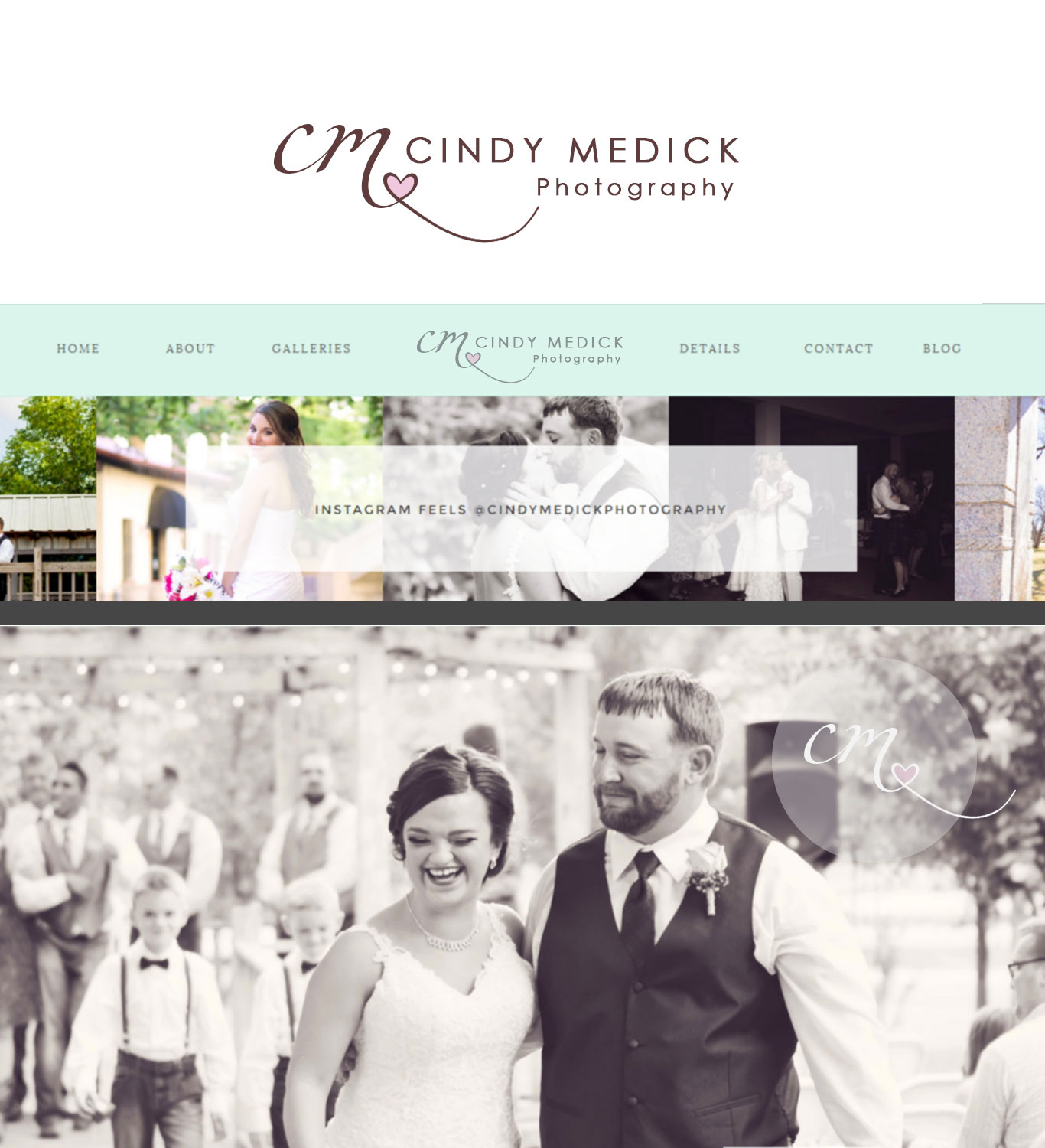 Logo Design by Shagufta Shafiq for Cindy Medick Photography | Design #12658425