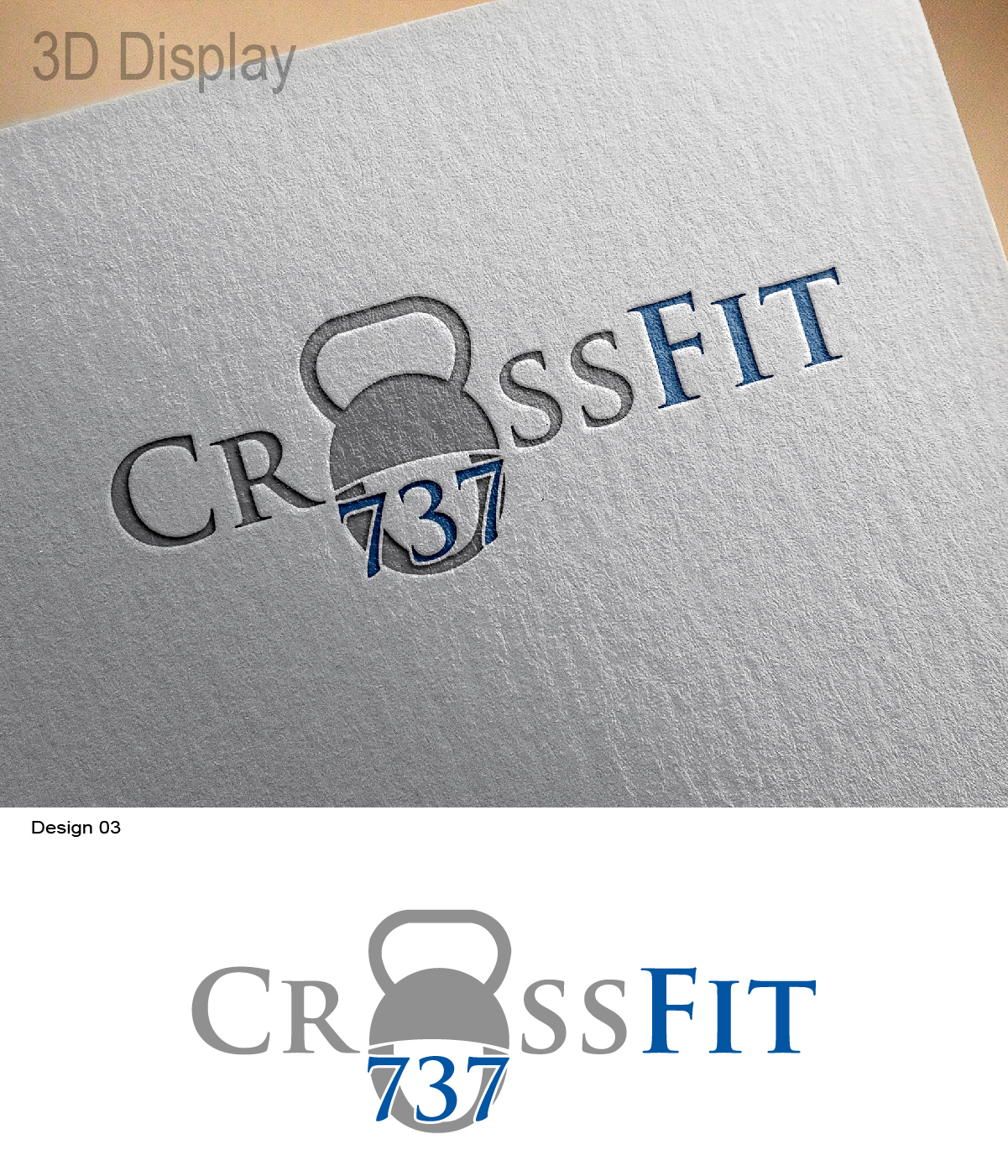 Logo Design by 3Guys for CrossFit 737 | Design #12571648