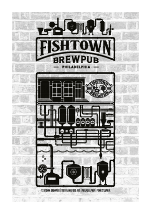 Diseño de Camiseta por Shifty Sheep para Fishtown Brewpub  | Diseño: #12757481