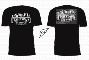 Diseño de Camiseta por fontasdesign para Fishtown Brewpub  | Diseño: #12812897