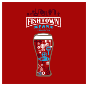 Diseño de Camiseta por Synthesis para Fishtown Brewpub  | Diseño: #12821435