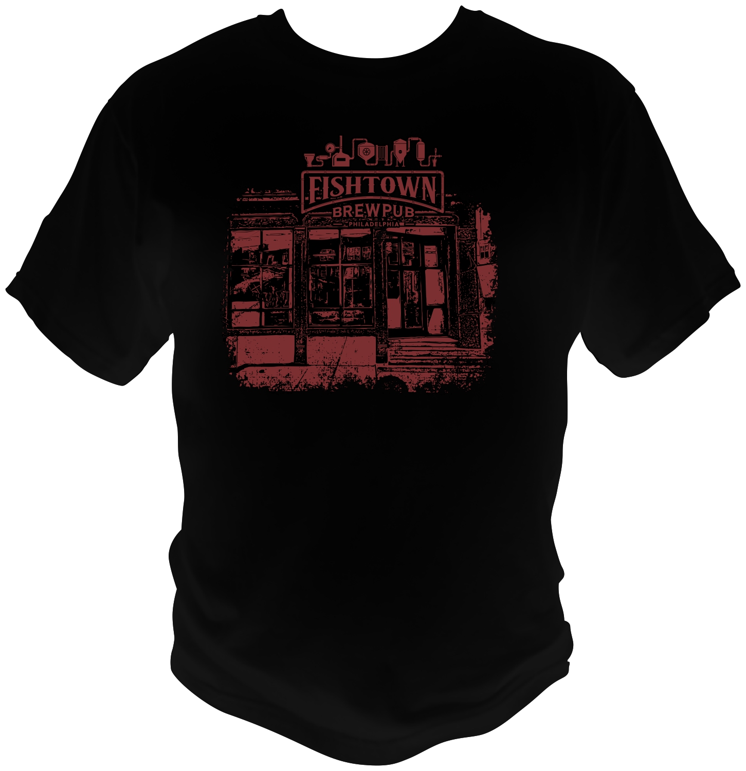 Diseño de Camiseta por bacujkov para Fishtown Brewpub  | Diseño #12825529