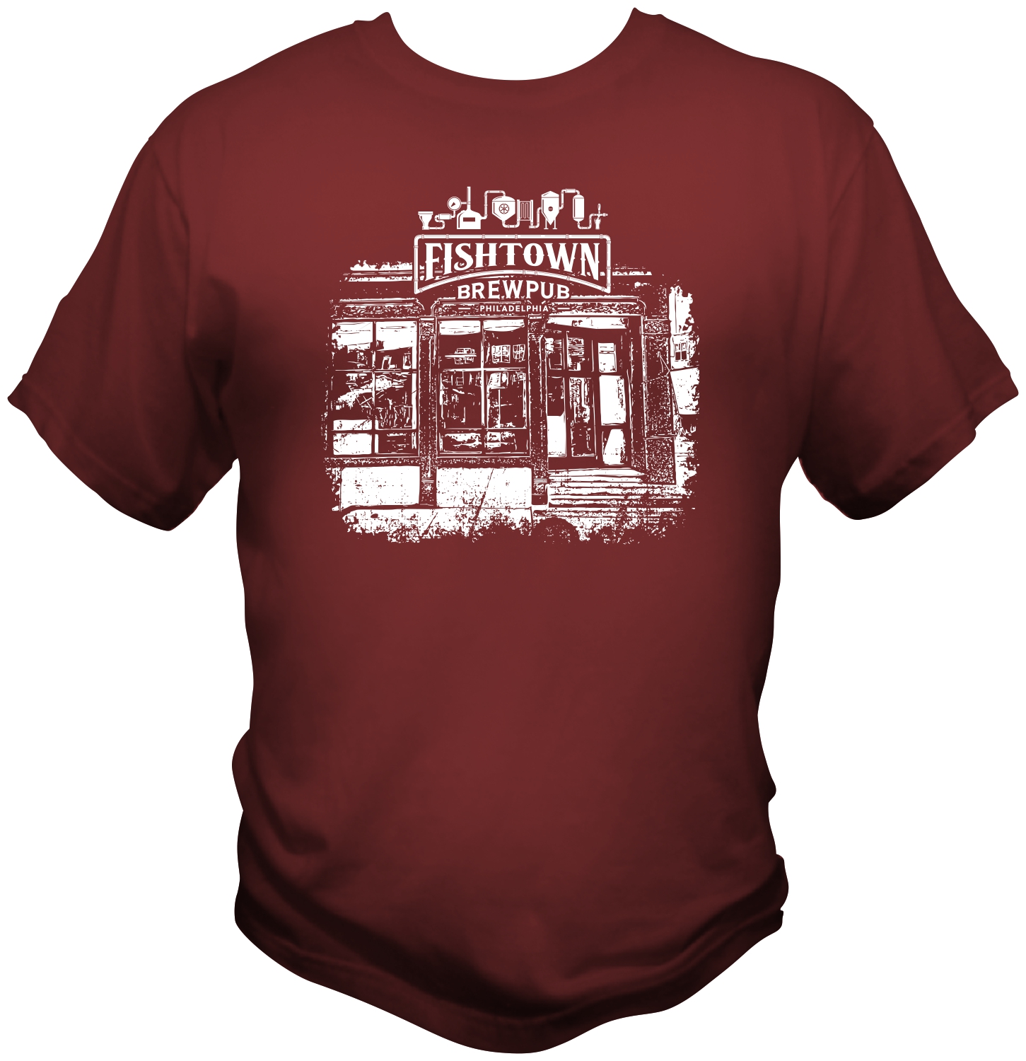 T-shirt Design by bacujkov for Fishtown Brewpub  | Design #12825531