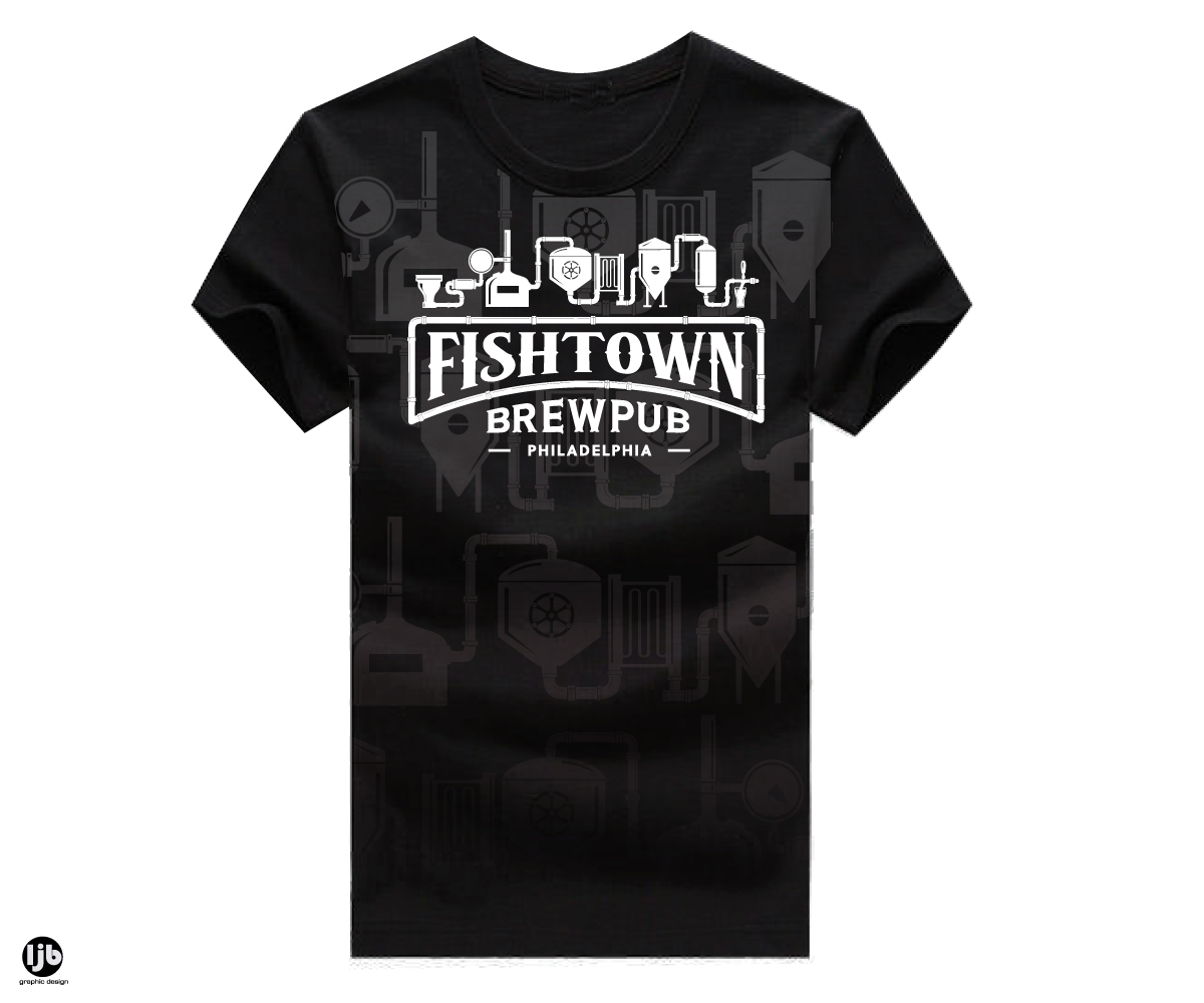 T-shirt Design by lisa for Fishtown Brewpub  | Design #12802171