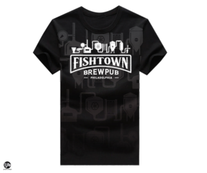 Diseño de Camiseta por lisa para Fishtown Brewpub  | Diseño: #12802171