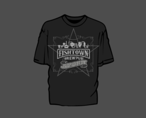 Diseño de Camiseta por instudio para Fishtown Brewpub  | Diseño: #13068070