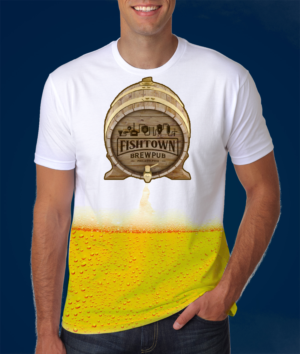 T-shirt Design by renatofochi for Fishtown Brewpub  | Design #12799421