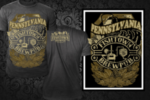 Diseño de Camiseta por rhamjo_quimada para Fishtown Brewpub  | Diseño: #12756055