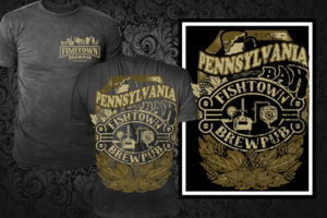 Diseño de Camiseta por rhamjo_quimada para Fishtown Brewpub  | Diseño: #12756056