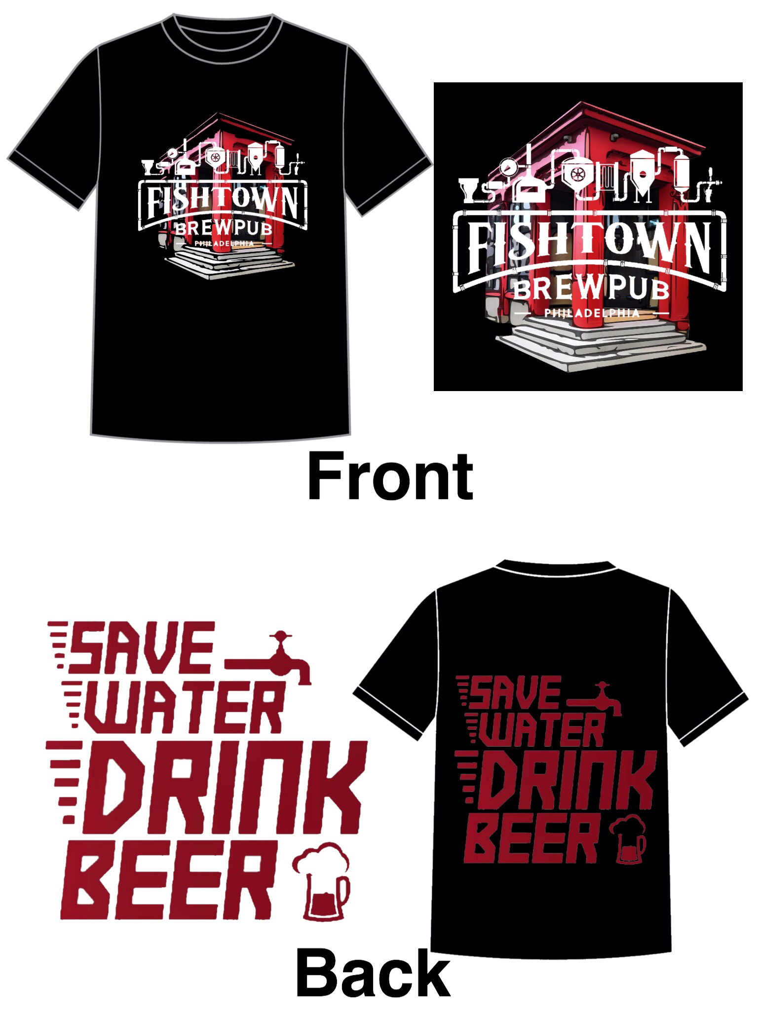 Design de T-shirt par kaydipper pour Fishtown Brewpub  | Design #12753580