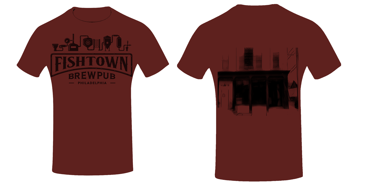T-shirt Design by Anh Tran Thi Phuong for Fishtown Brewpub  | Design #12832183