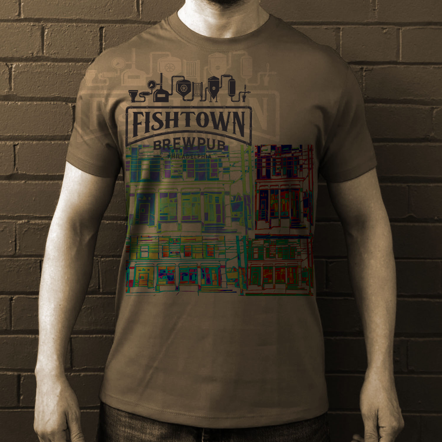 Design de T-shirt par Anh Tran Thi Phuong pour Fishtown Brewpub  | Design #12843048