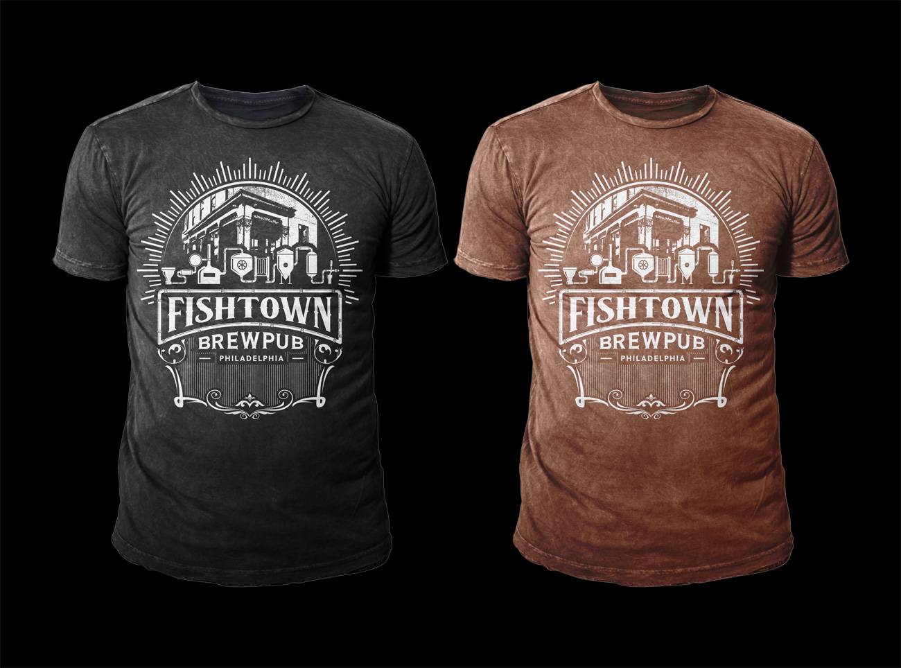 T-shirt Design by D'Mono for Fishtown Brewpub  | Design #13066292