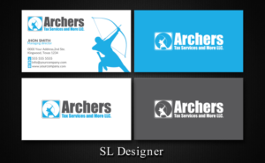 Business Card Design by SL Designer for Archers Tax Services and More LLC | Design: #12609330