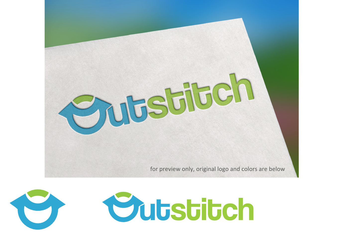 Logo Design by Gita. for Outstitch | Design #12668882