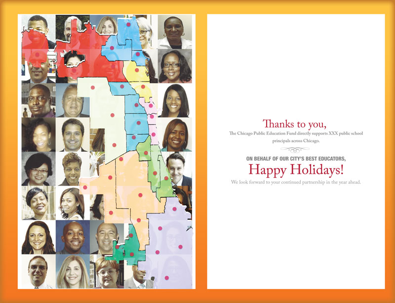 Greeting Card Design by UrbainFX for The Chicago Public Education Fund | Design #12580900