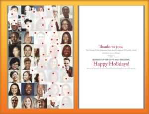 Greeting Card Design by UrbainFX for The Chicago Public Education Fund | Design: #12580901