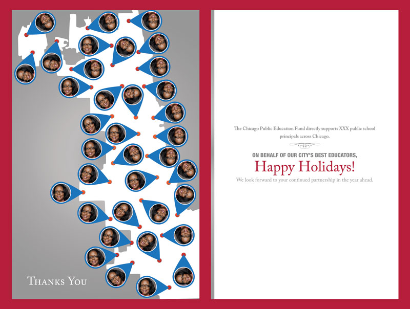 Greeting Card Design by UrbainFX for The Chicago Public Education Fund | Design #12584360