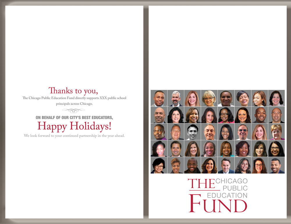 Greeting Card Design by UrbainFX for The Chicago Public Education Fund | Design #12596149