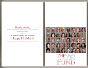Greeting Card Design by UrbainFX for The Chicago Public Education Fund | Design: #12596149