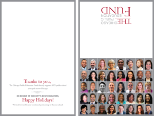 Greeting Card Design by UrbainFX for The Chicago Public Education Fund | Design: #12641391