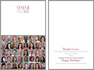 Greeting Card Design by UrbainFX for The Chicago Public Education Fund | Design: #12643796