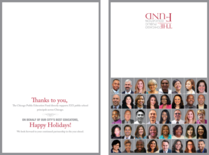 Greeting Card Design by UrbainFX for The Chicago Public Education Fund | Design: #12646674