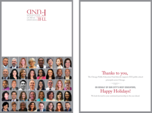 Greeting Card Design by UrbainFX for The Chicago Public Education Fund | Design: #12646873