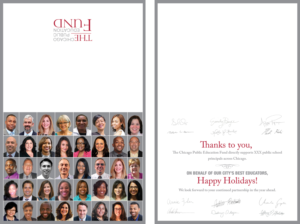 Greeting Card Design by UrbainFX for The Chicago Public Education Fund | Design: #12742291