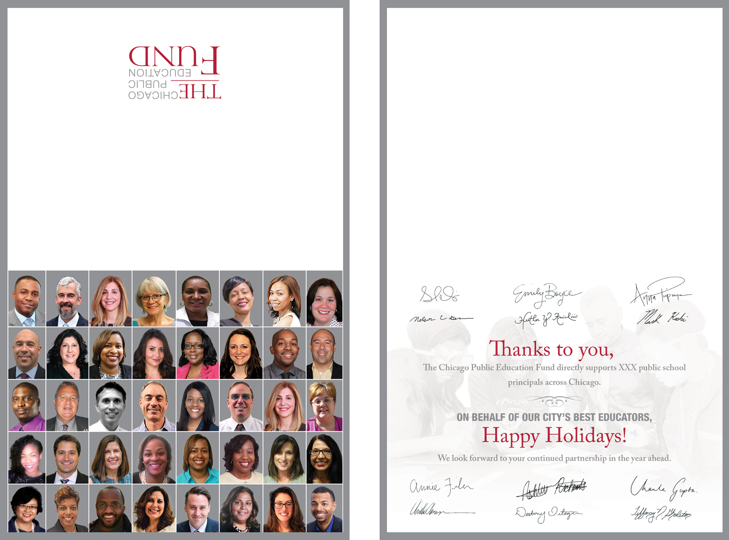 Greeting Card Design by UrbainFX for The Chicago Public Education Fund | Design #12742923