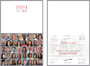 Greeting Card Design by UrbainFX for The Chicago Public Education Fund | Design: #12742923